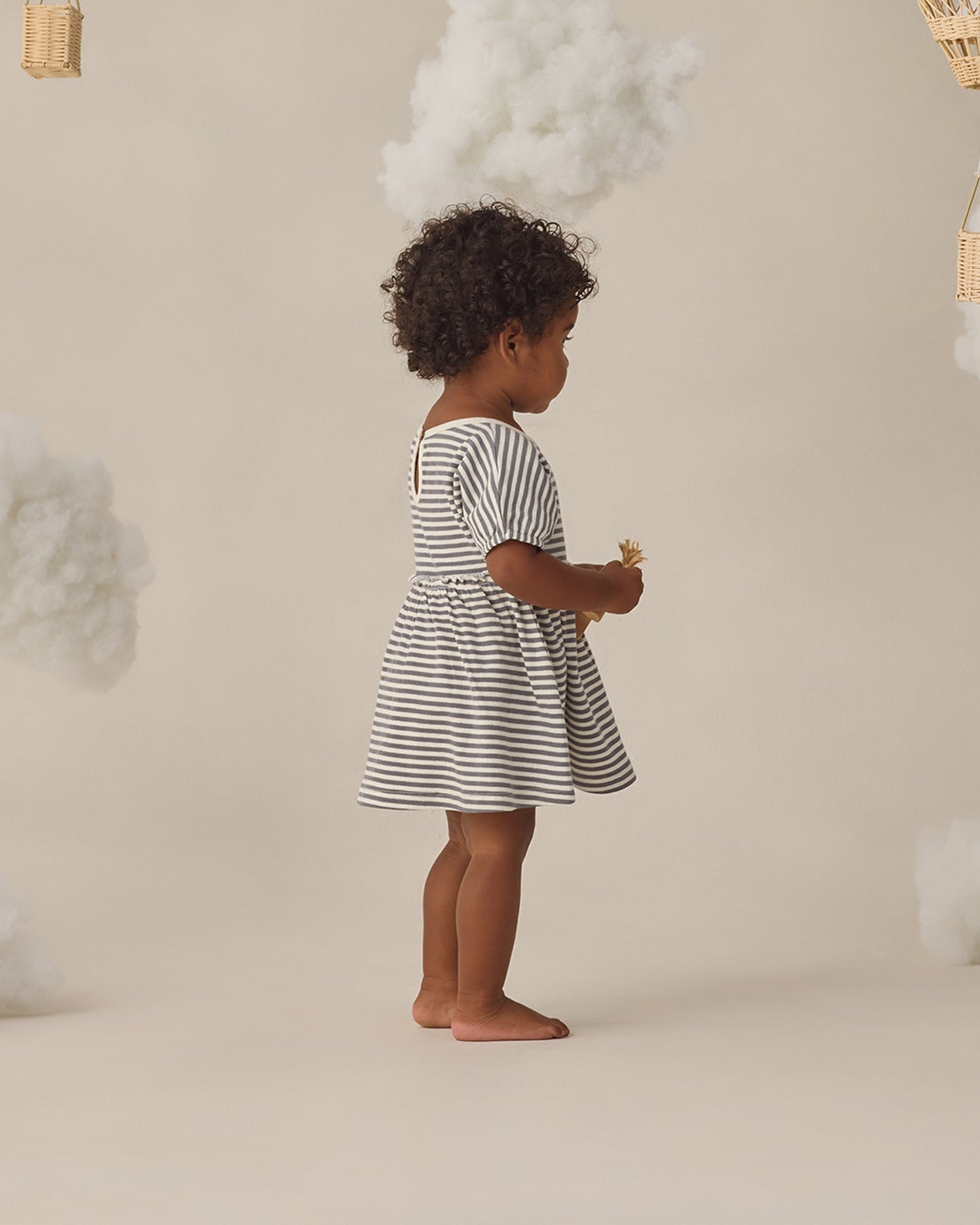 Annie Dress || Ocean Stripe