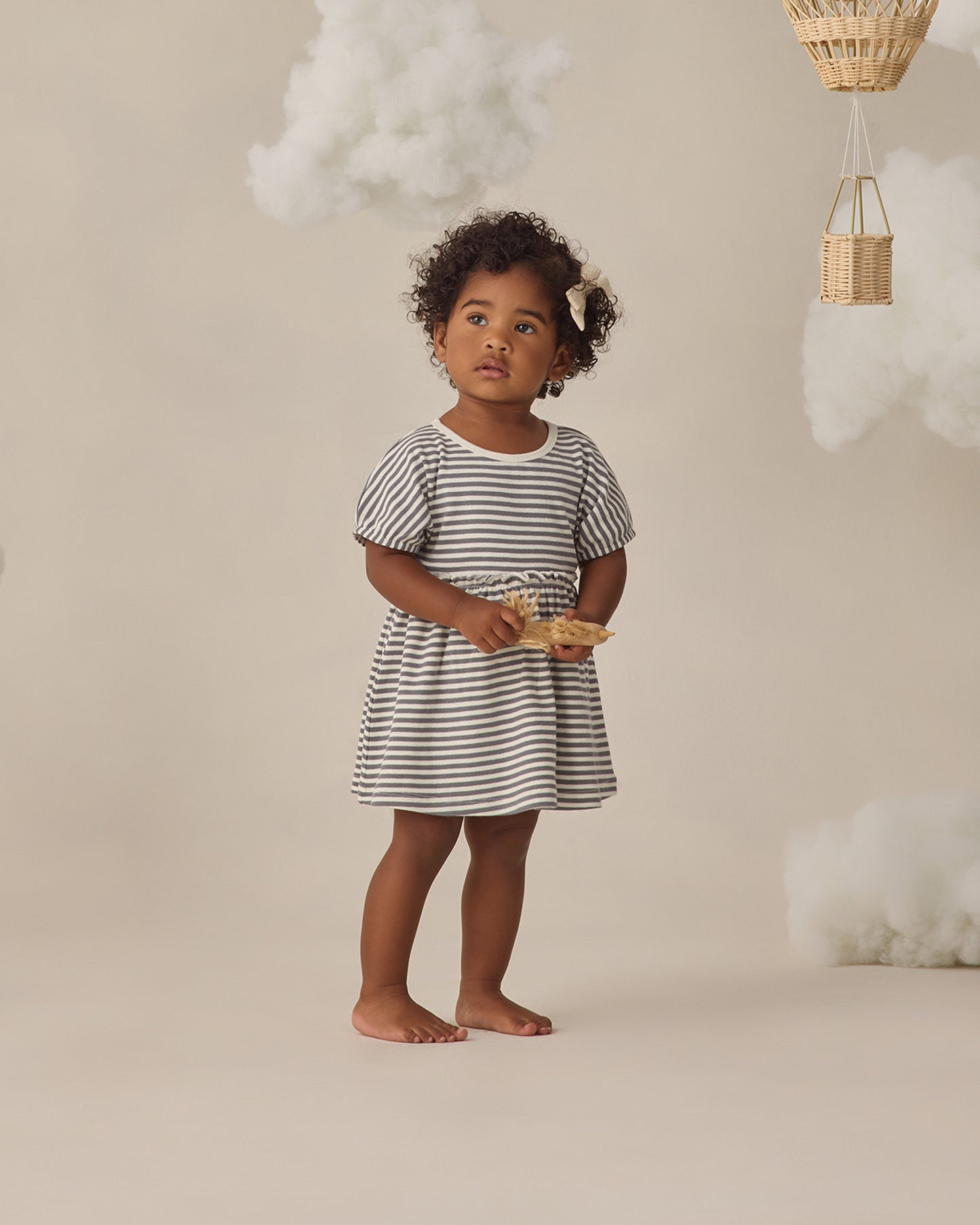 Annie Dress || Ocean Stripe