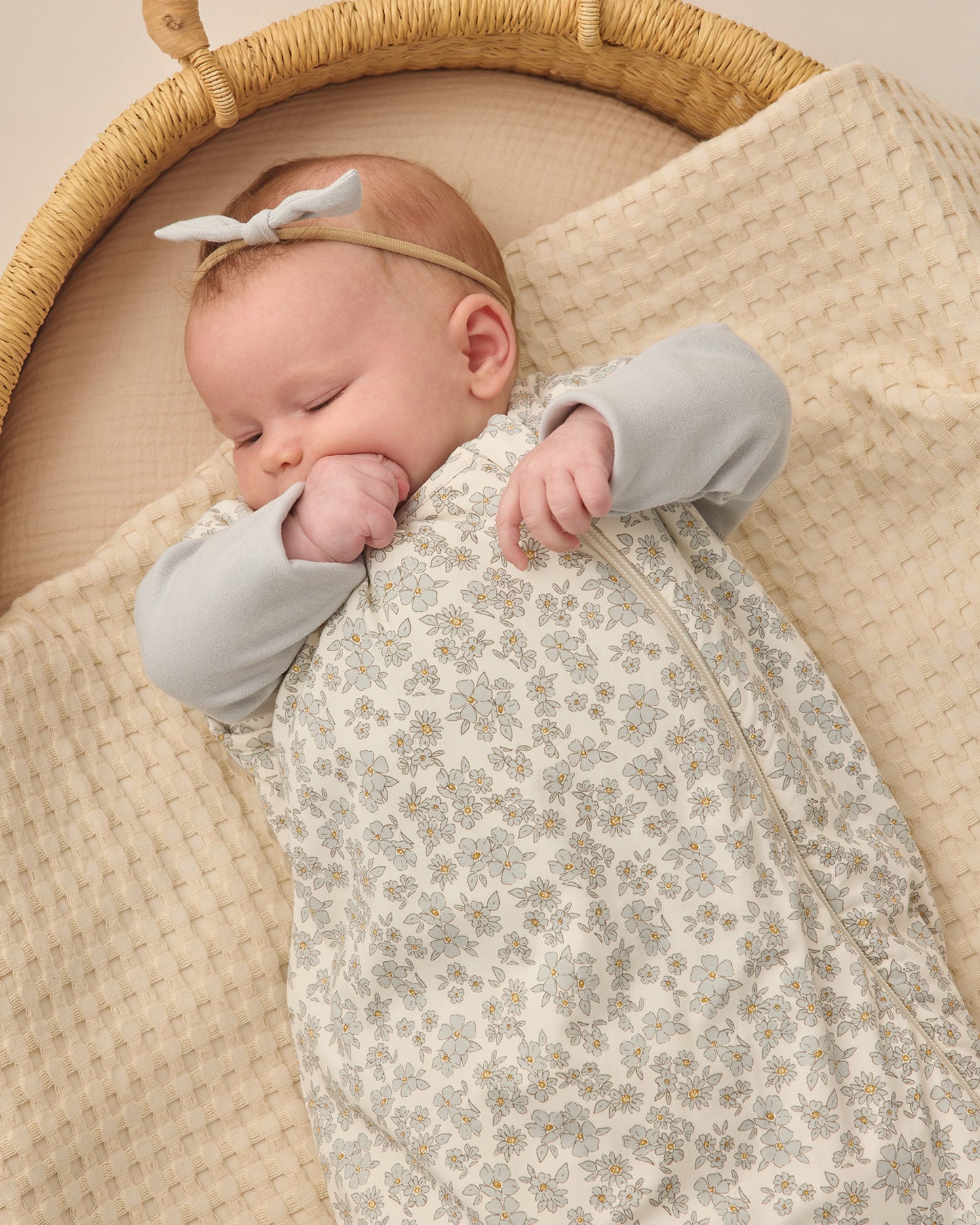 Bamboo Sleep Bag || Blue Floral