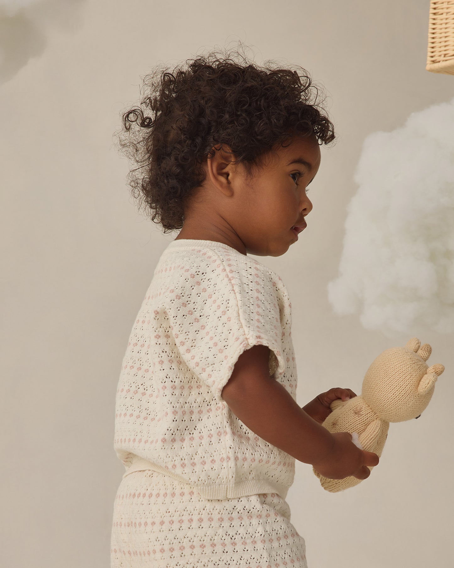 Relaxed Summer Knit Set || Ivory