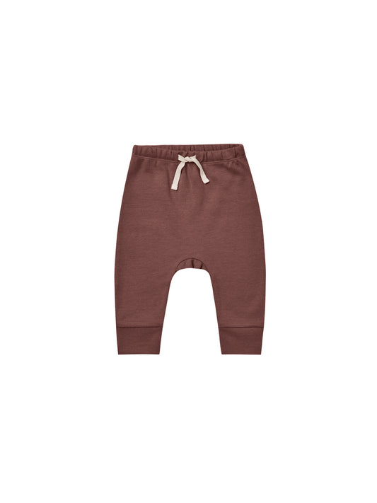 Drawstring Pant | Plum