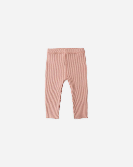 Ribbed Legging | Pink