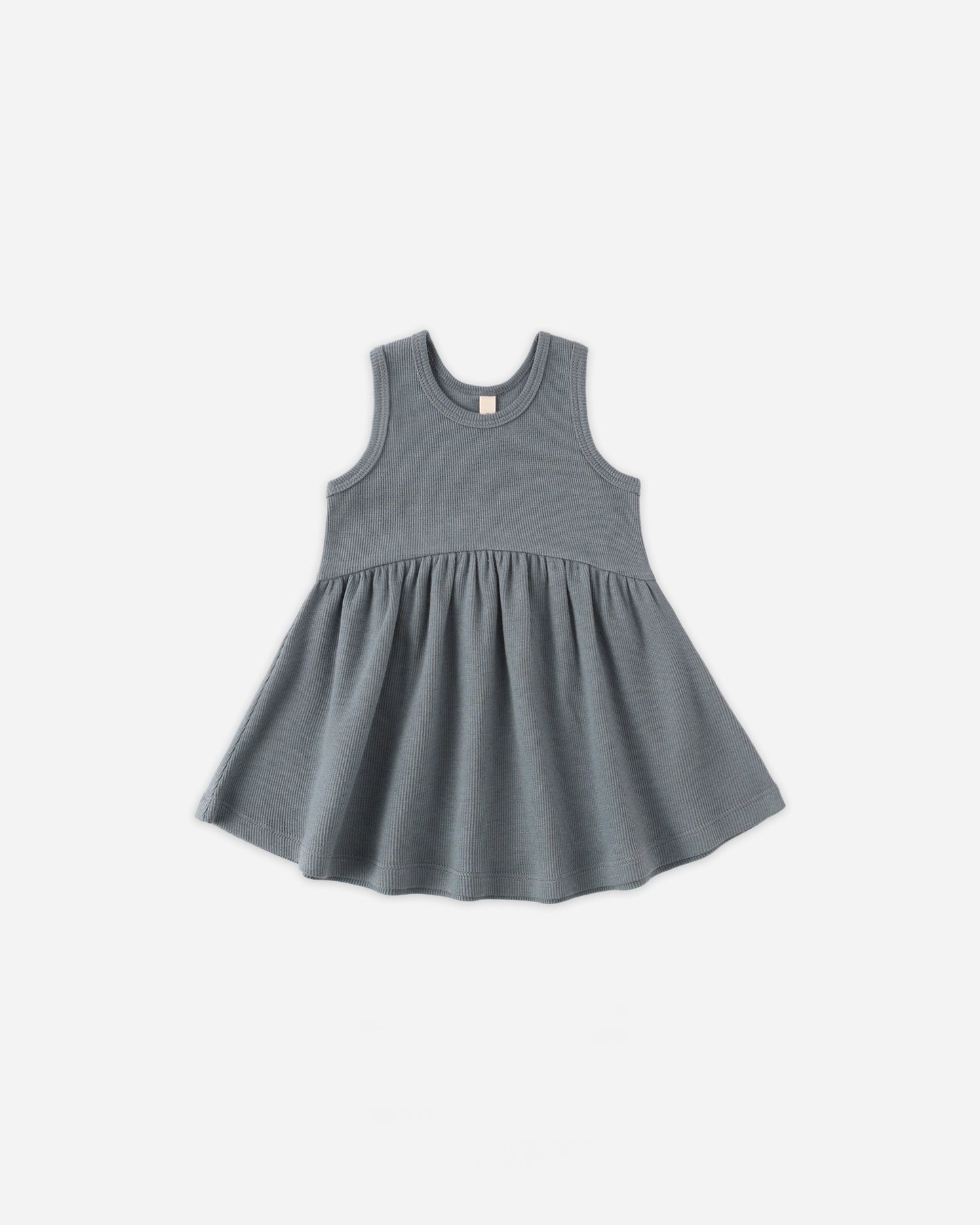 Ribbed Tank Dress || Ocean