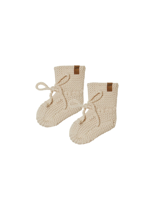 Knit Booties | Sand