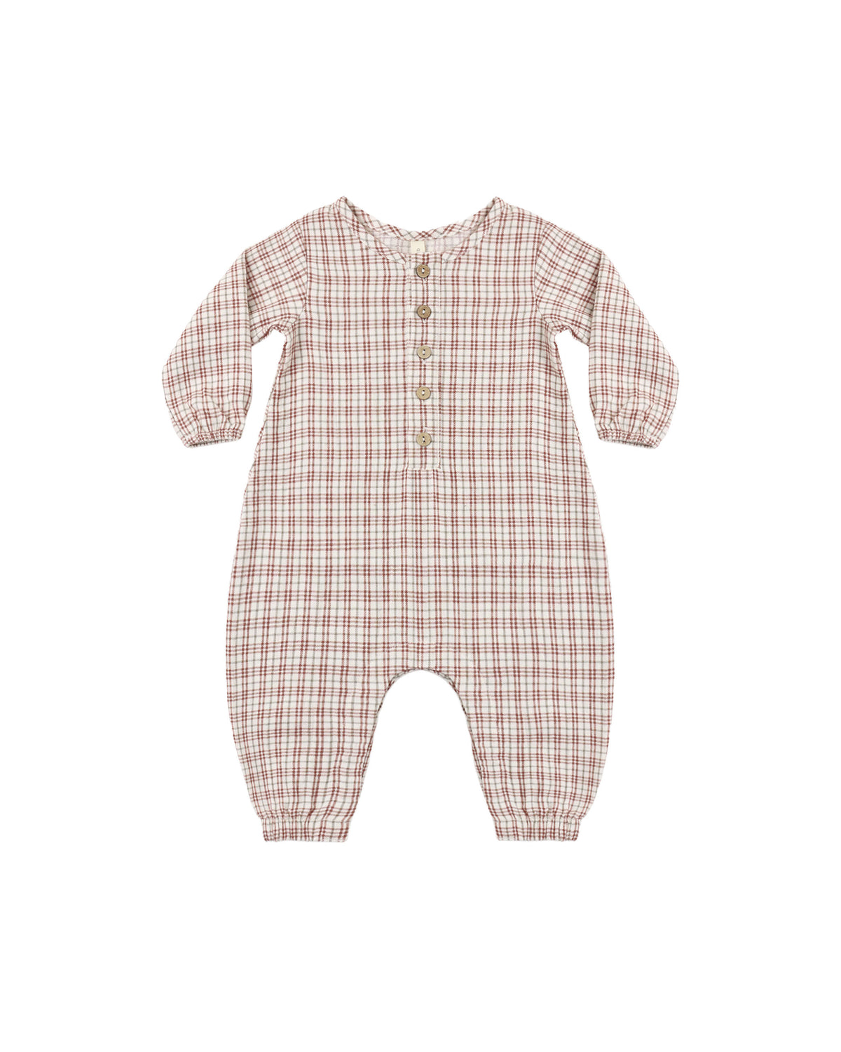 Woven Jumpsuit | Christmas Plaid