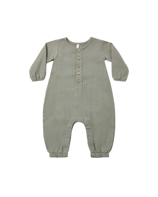 Woven Jumpsuit | Spruce