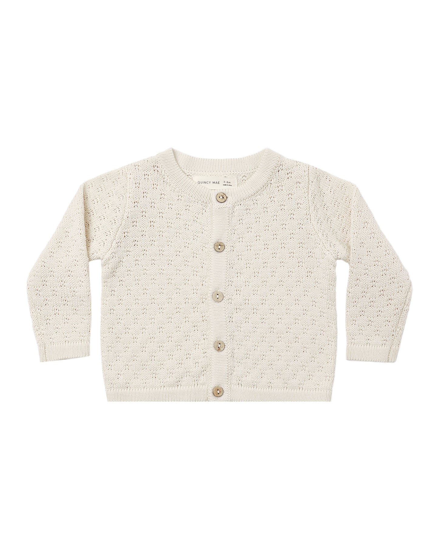 Knit Cardigan || Natural