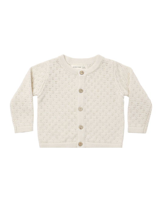 Knit Cardigan || Natural