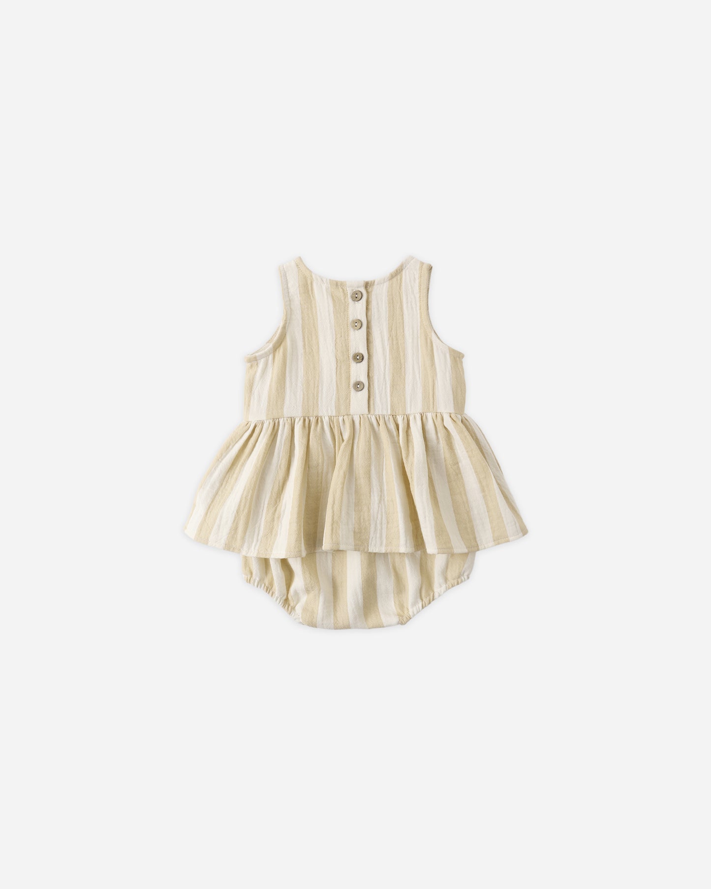 Skirted Tank Romper || Summer Stripe