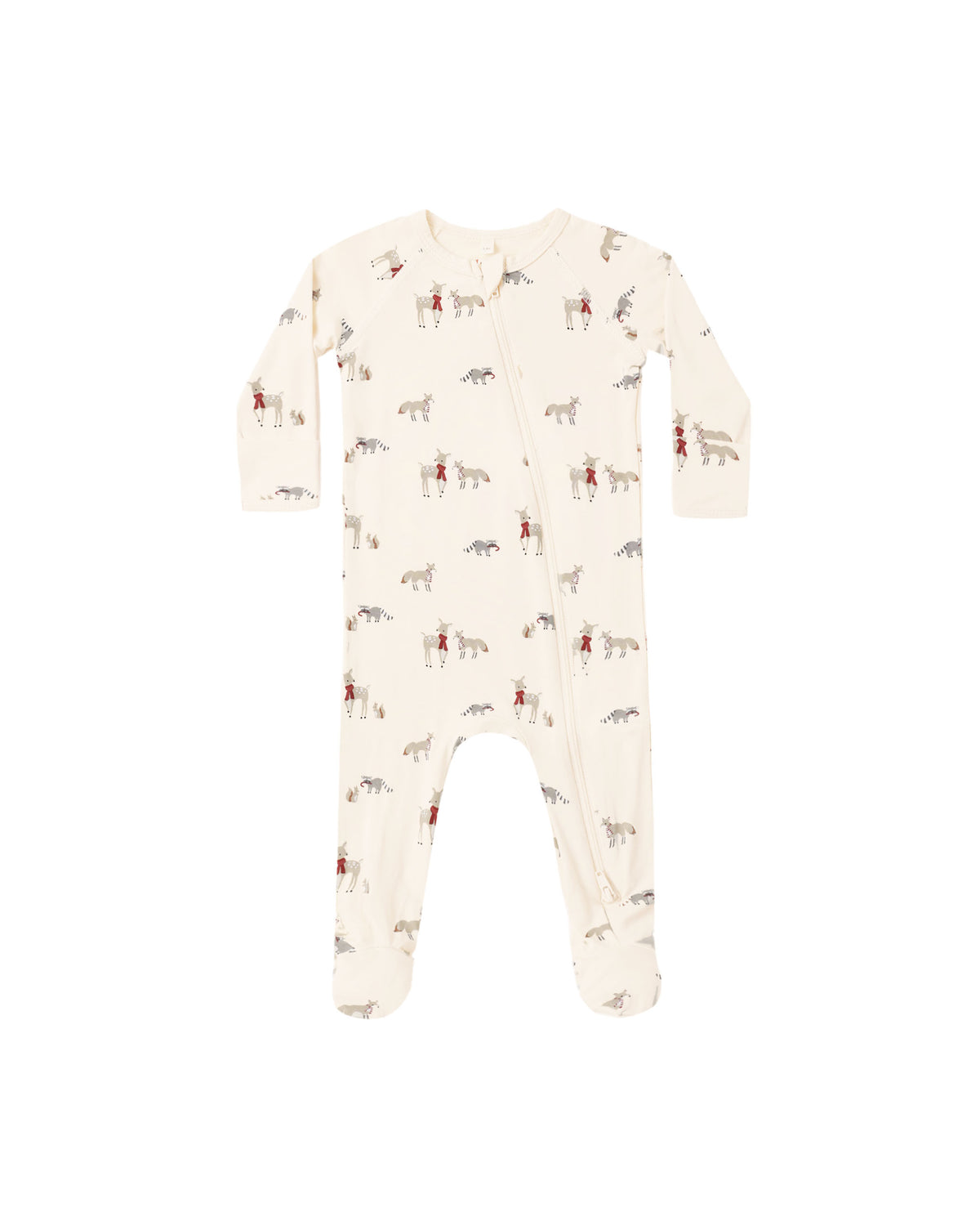 Bamboo Zip Footie | Forest Friends