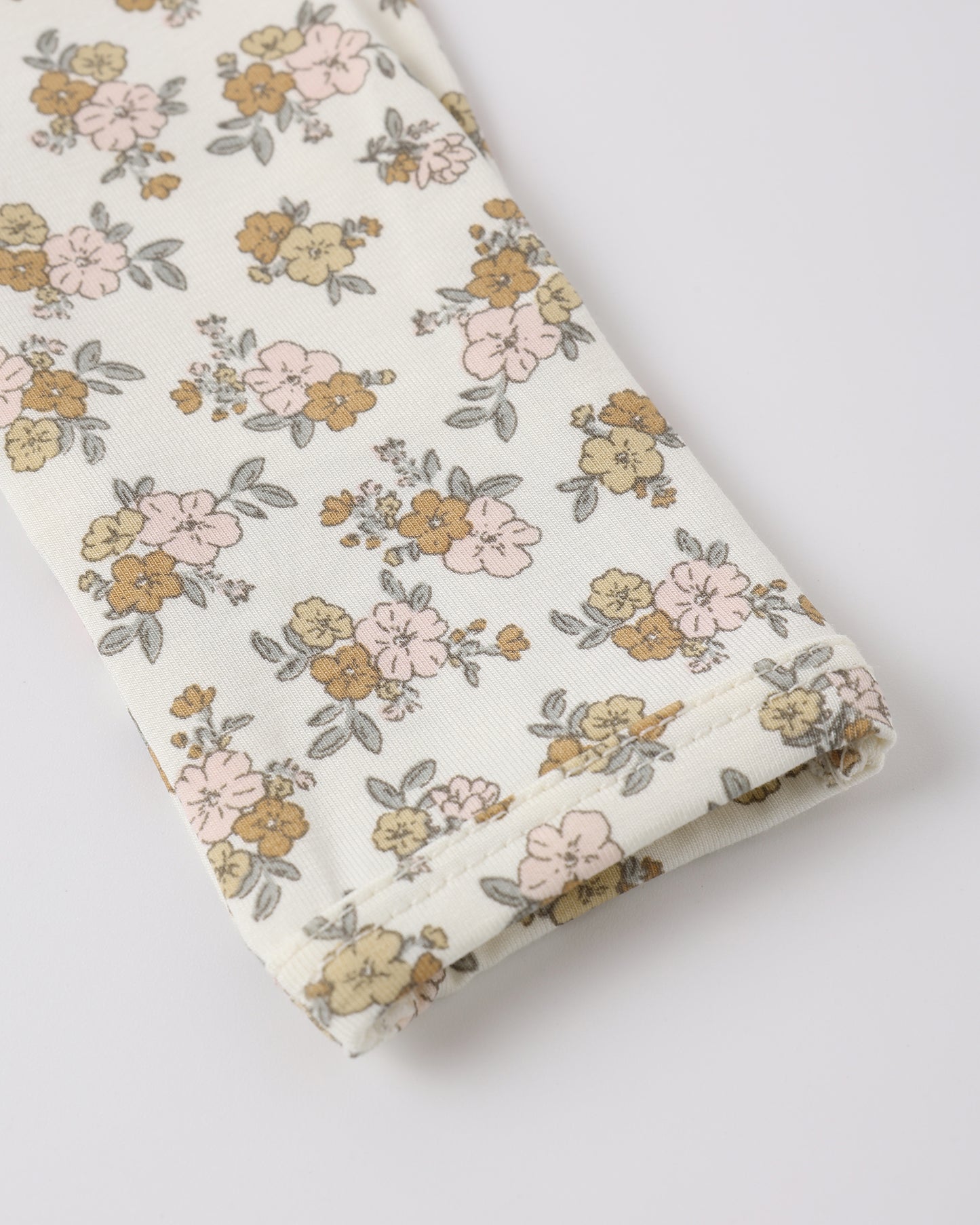 Bamboo Zip Footie || Wildflower