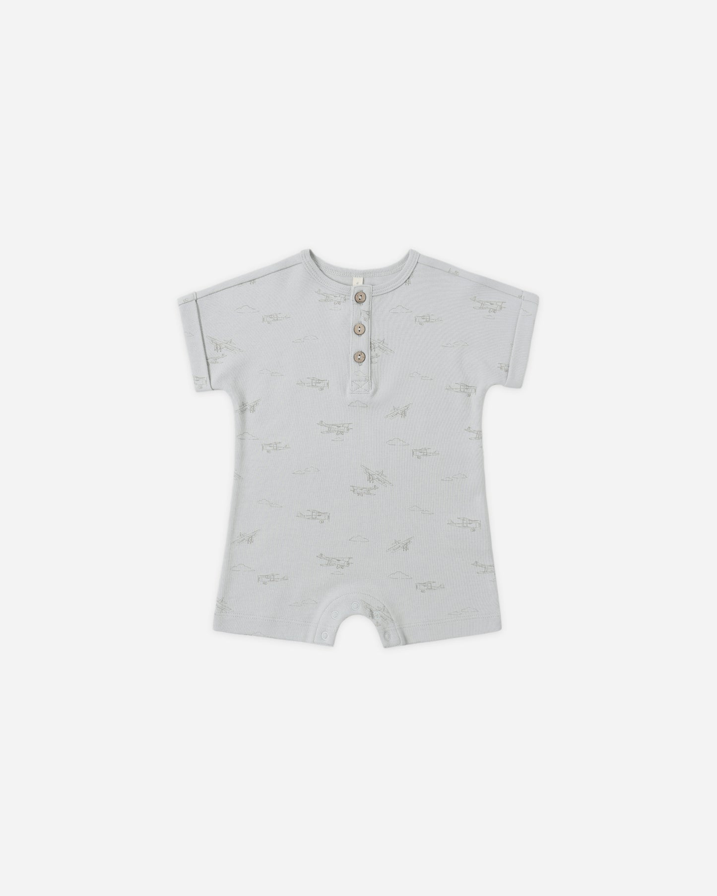 Short Sleeve One-Piece || Airplanes