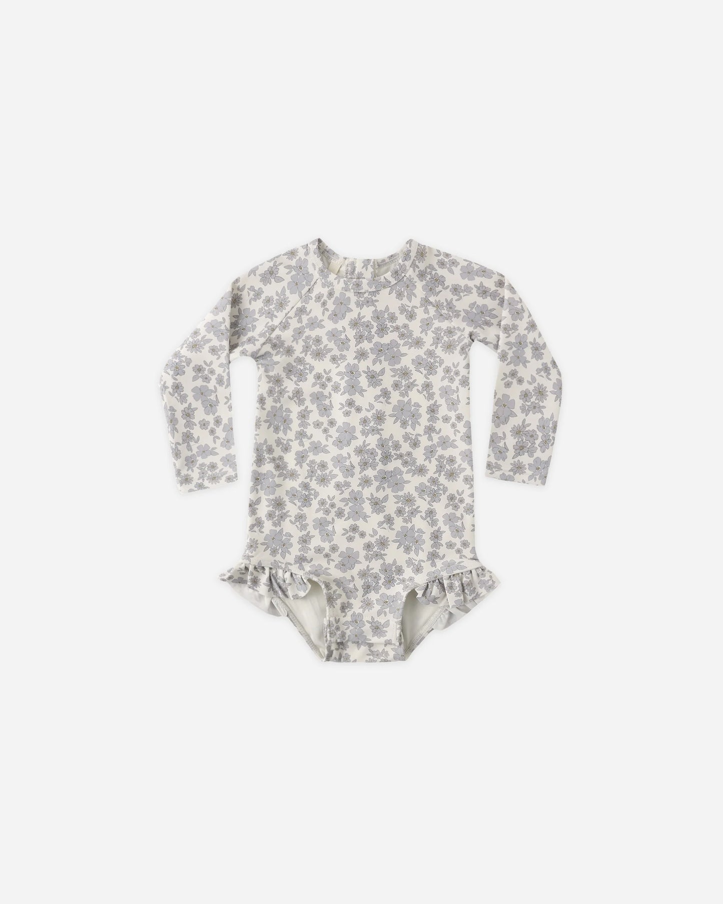 Olivia Rashguard One-Piece | Blue Floral