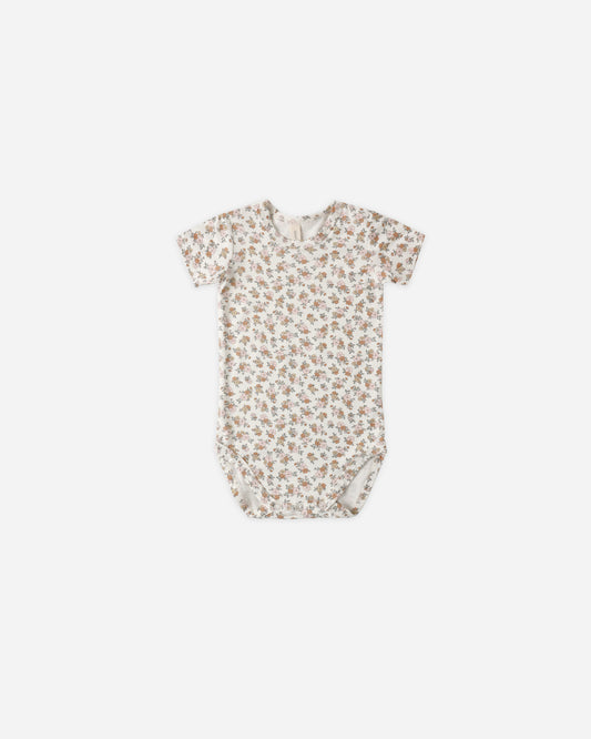 Bamboo Short Sleeve Bodysuit || Wildflower