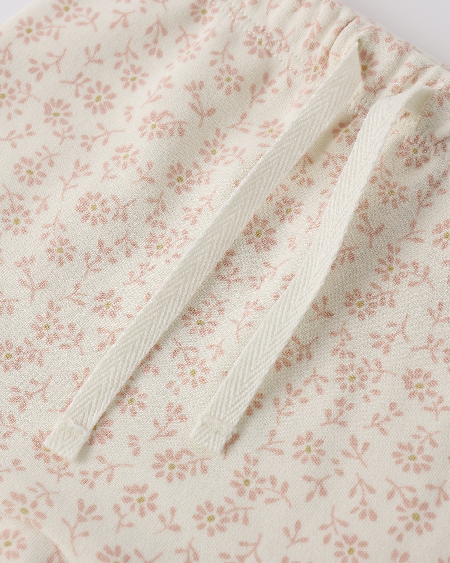 Wrap Top + Footed Pant Set || Ditsy