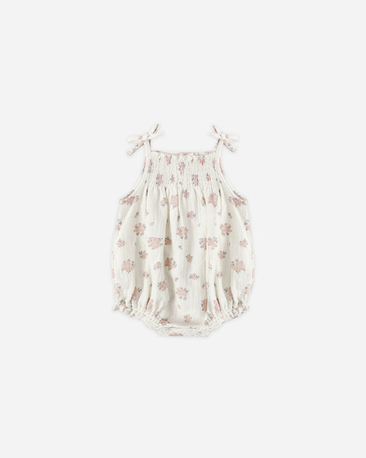 Betty Romper || Garden Rose