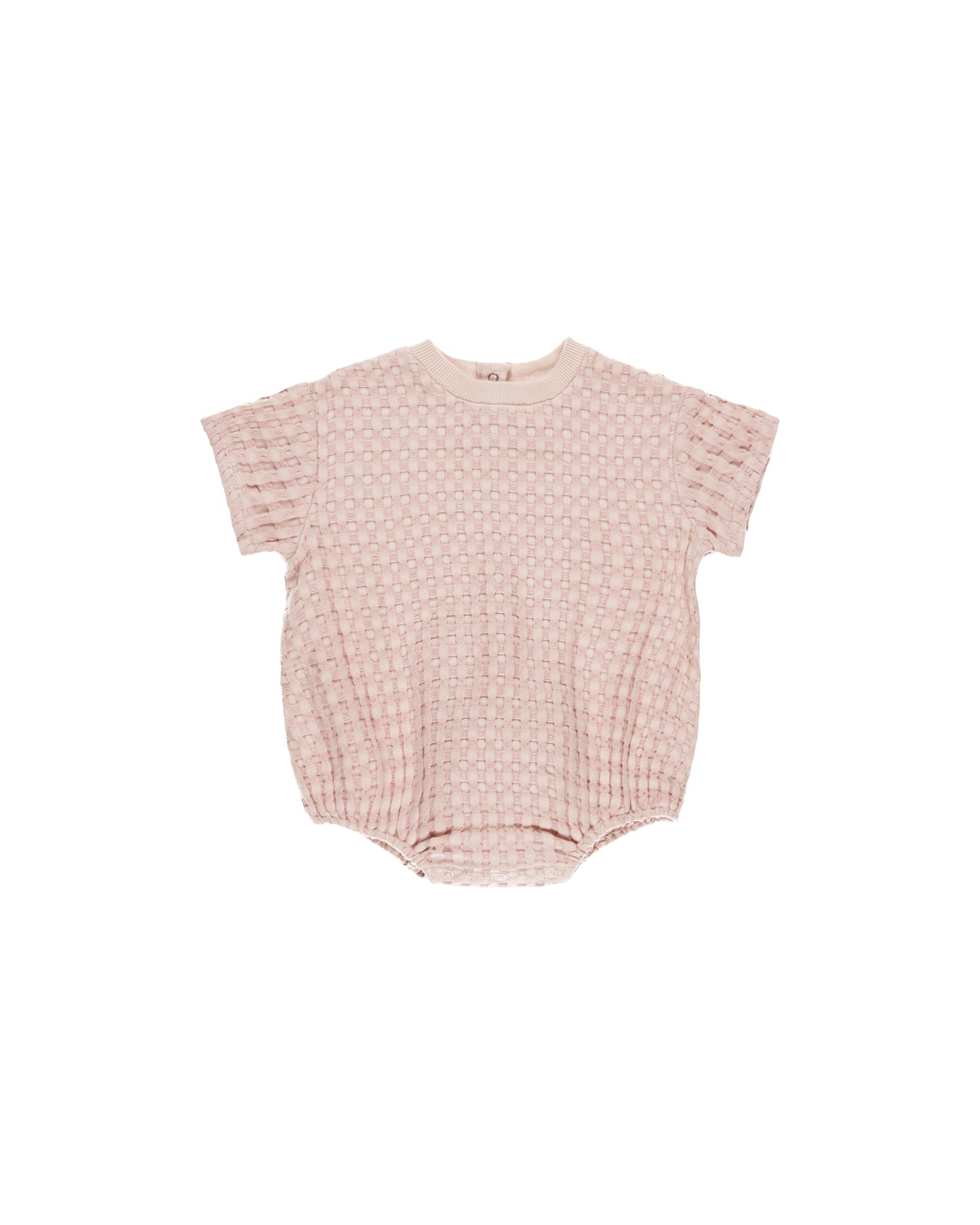 Relaxed Bubble Romper || Bubblegum