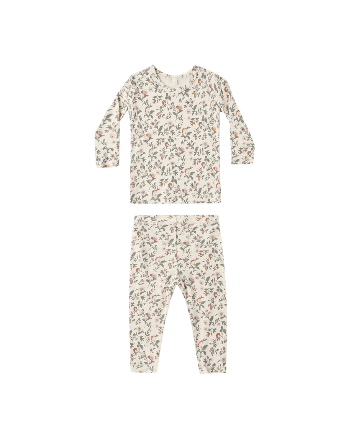 Bamboo Pajama Set | Holiday Floral