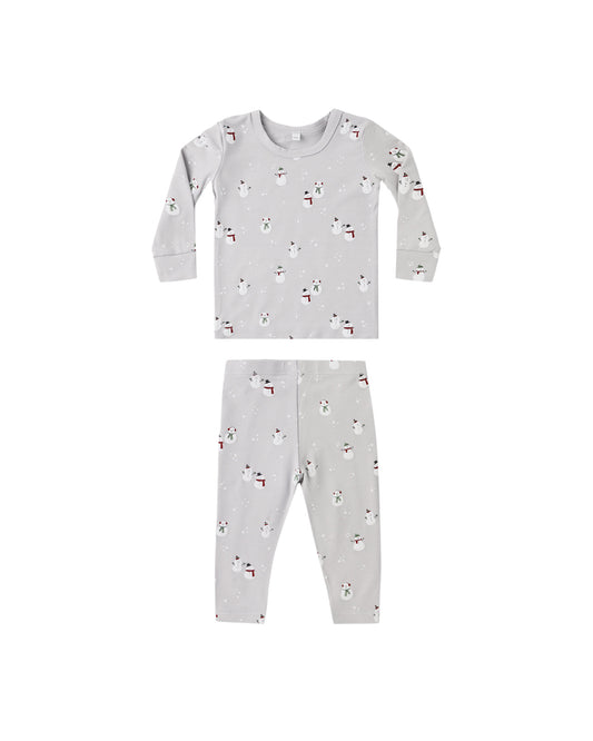 Bamboo Pajama Set | Snowman