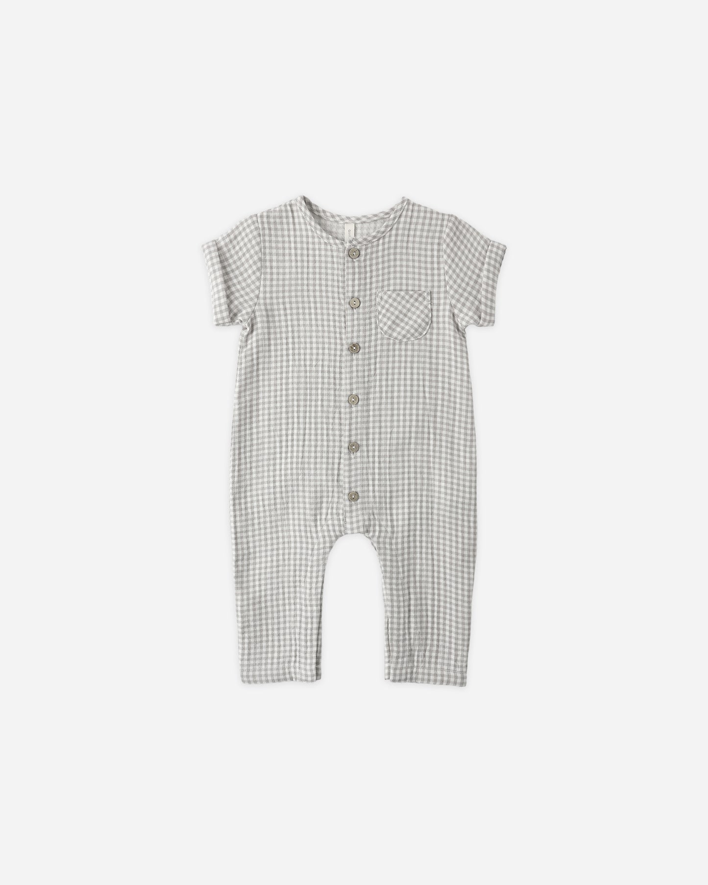 Charlie Jumpsuit || Sage Gingham