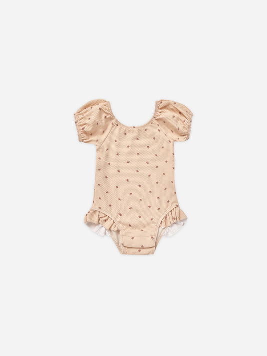 Catalina One-Piece Swimsuit | Strawberries