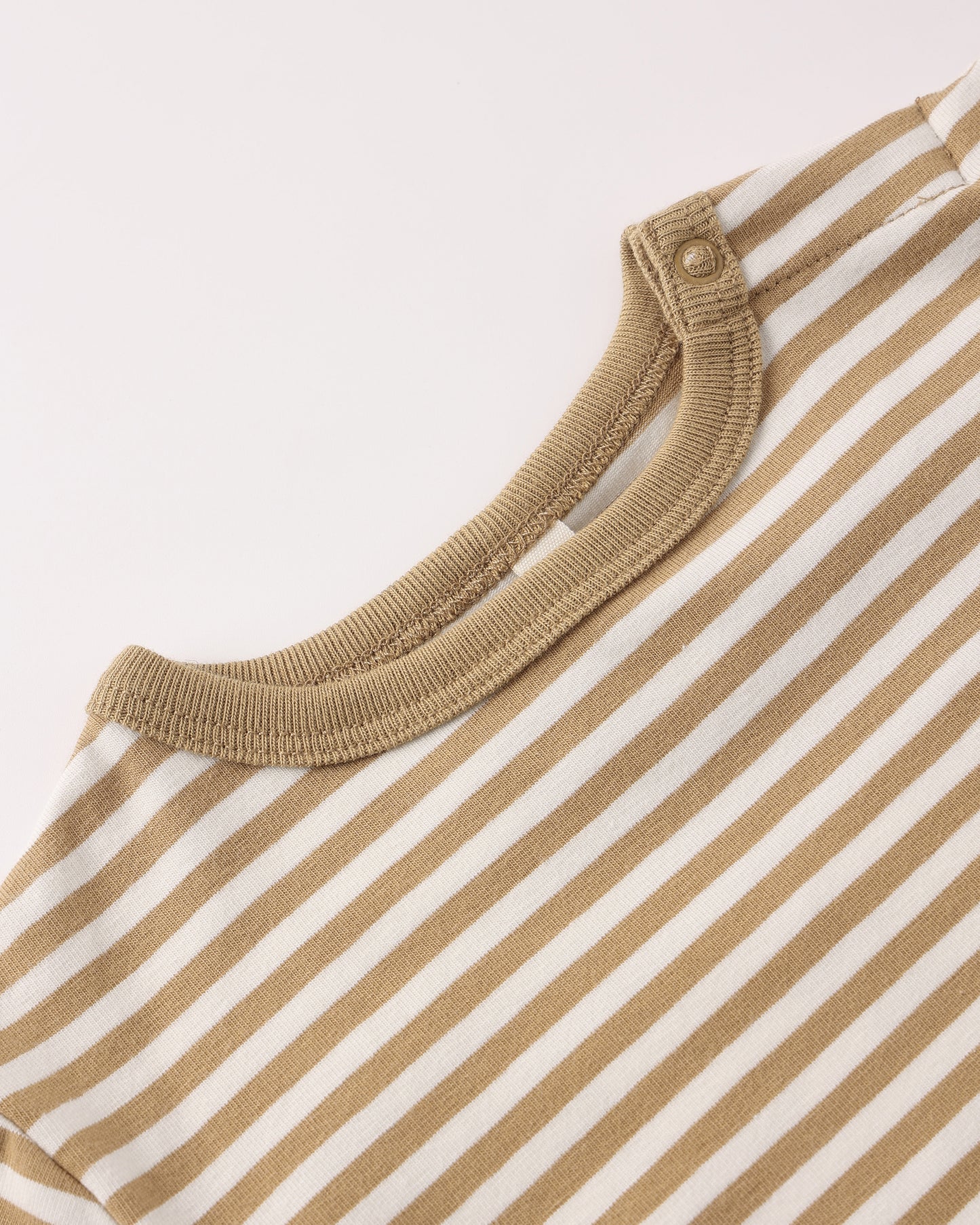 Boxy Pocket Tee + Short Set || Honey Stripe