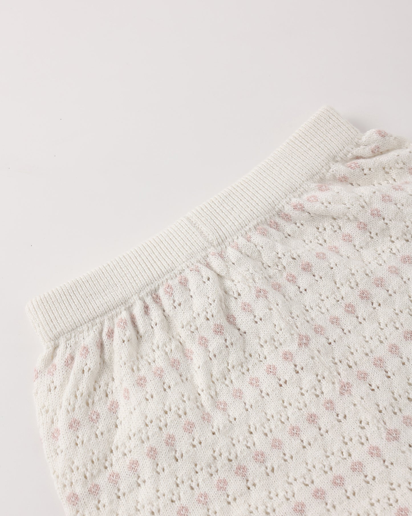 Relaxed Summer Knit Set || Ivory