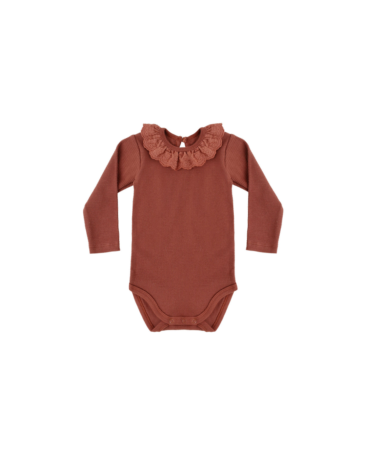 Ruffle Collar Bodysuit | Redwood