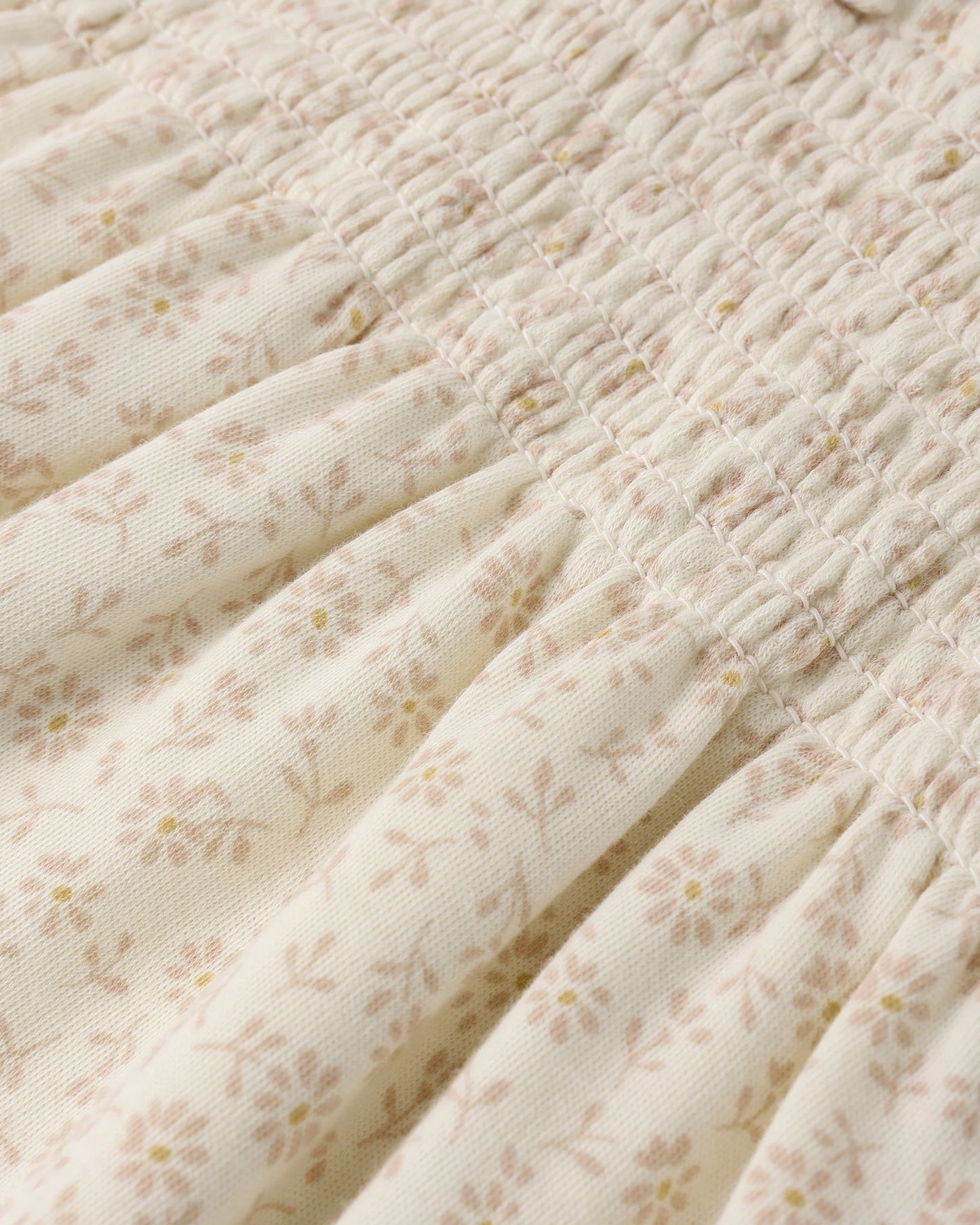 Smocked Ruffle Sleeve Romper || Ditsy