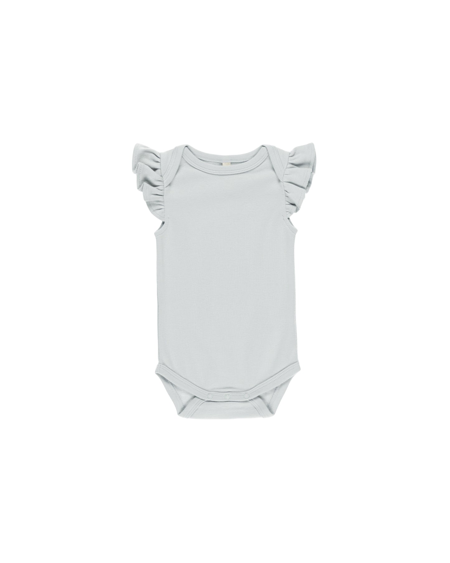 Flutter Sleeve Bodysuit || Sky