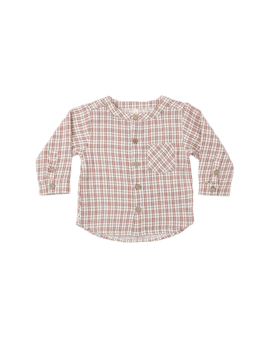 Milo Shirt | Christmas Plaid