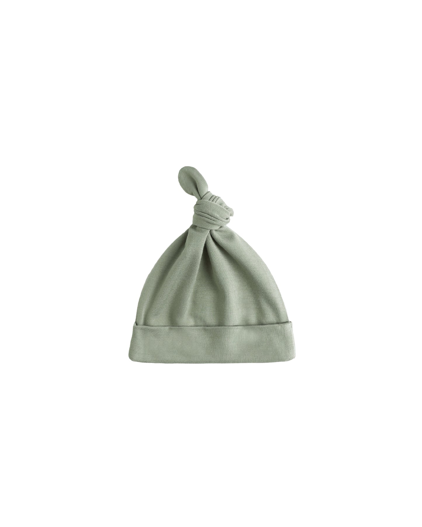 Bamboo Knotted Baby Hat || Fern