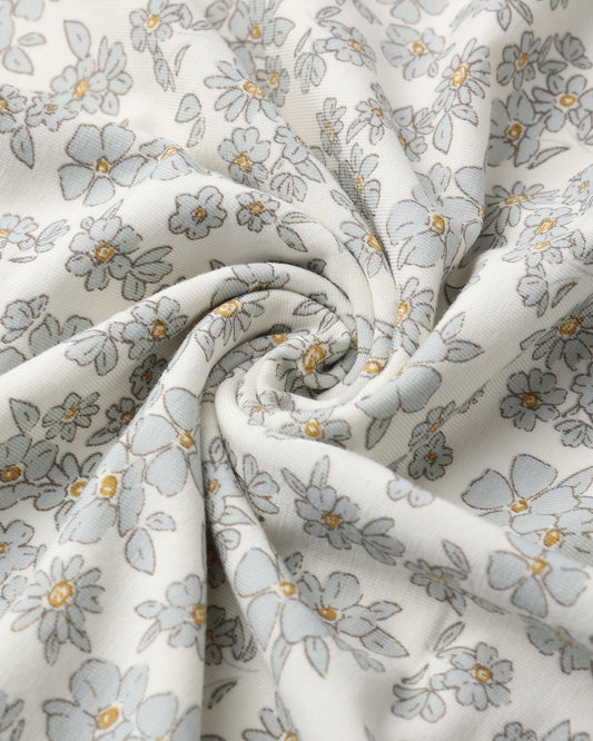 Bamboo Swaddle || Blue Floral