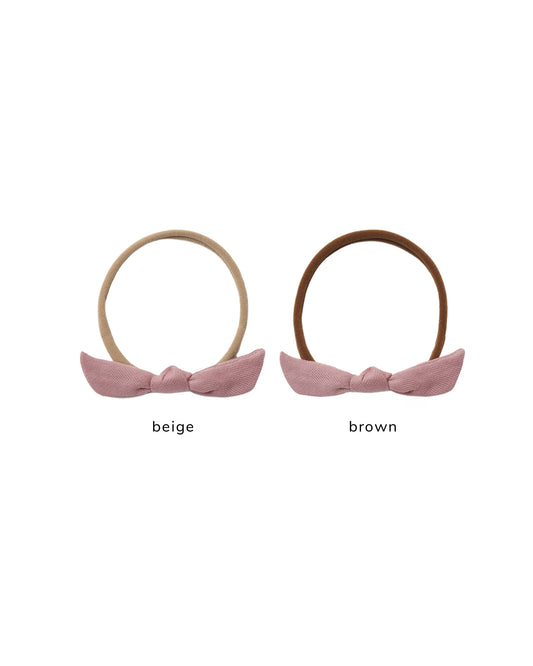 Little Knot Headband || Mulberry
