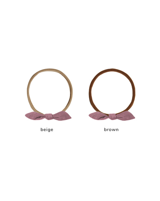 Little Knot Headband || Mulberry