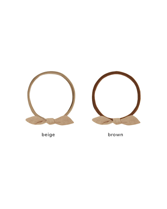 Little Knot Headband || Golden