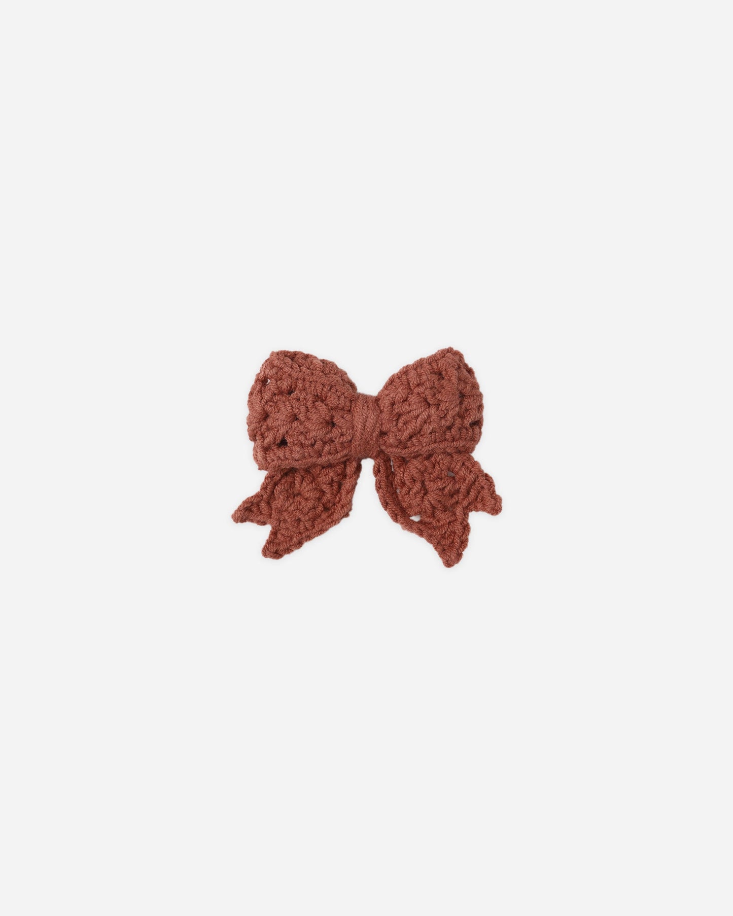Crochet Bow || Cranberry