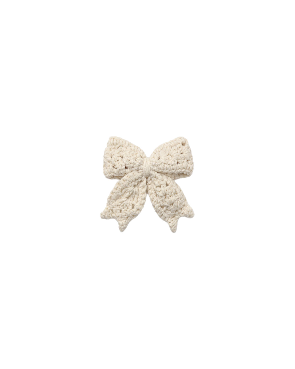 Crochet Bow | Natural