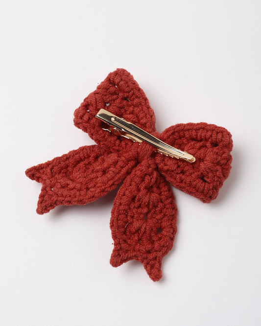 Crochet Bow | Redwood