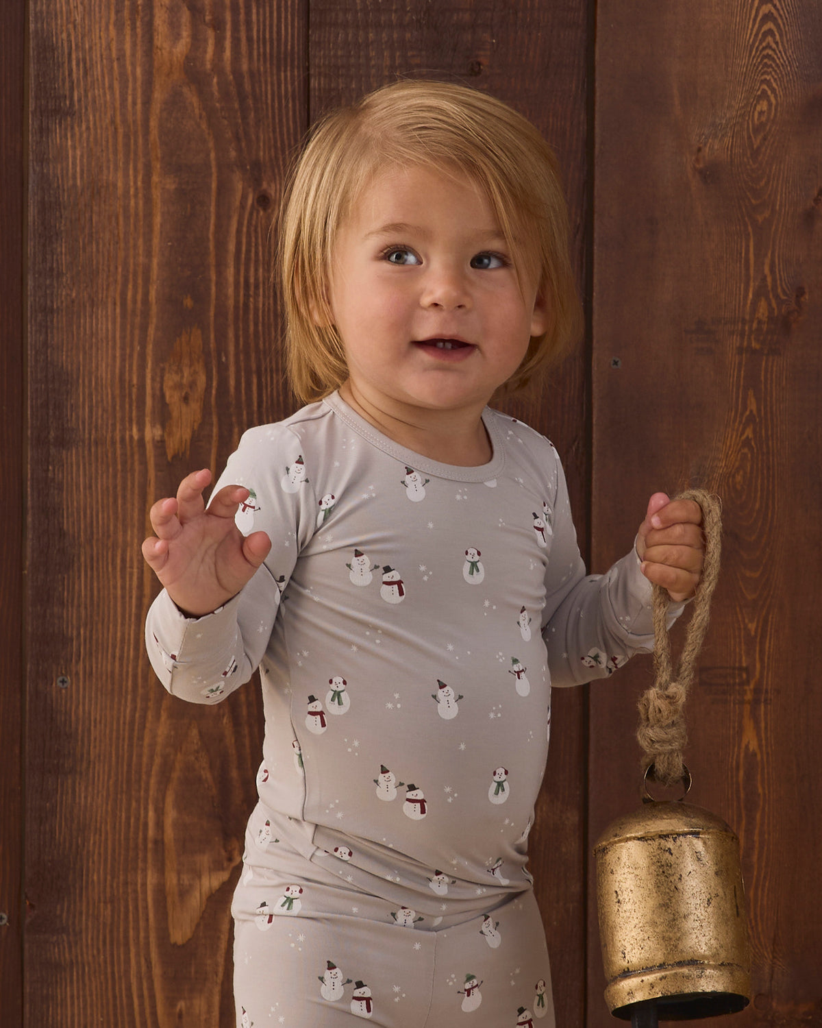 Bamboo Pajama Set | Snowman