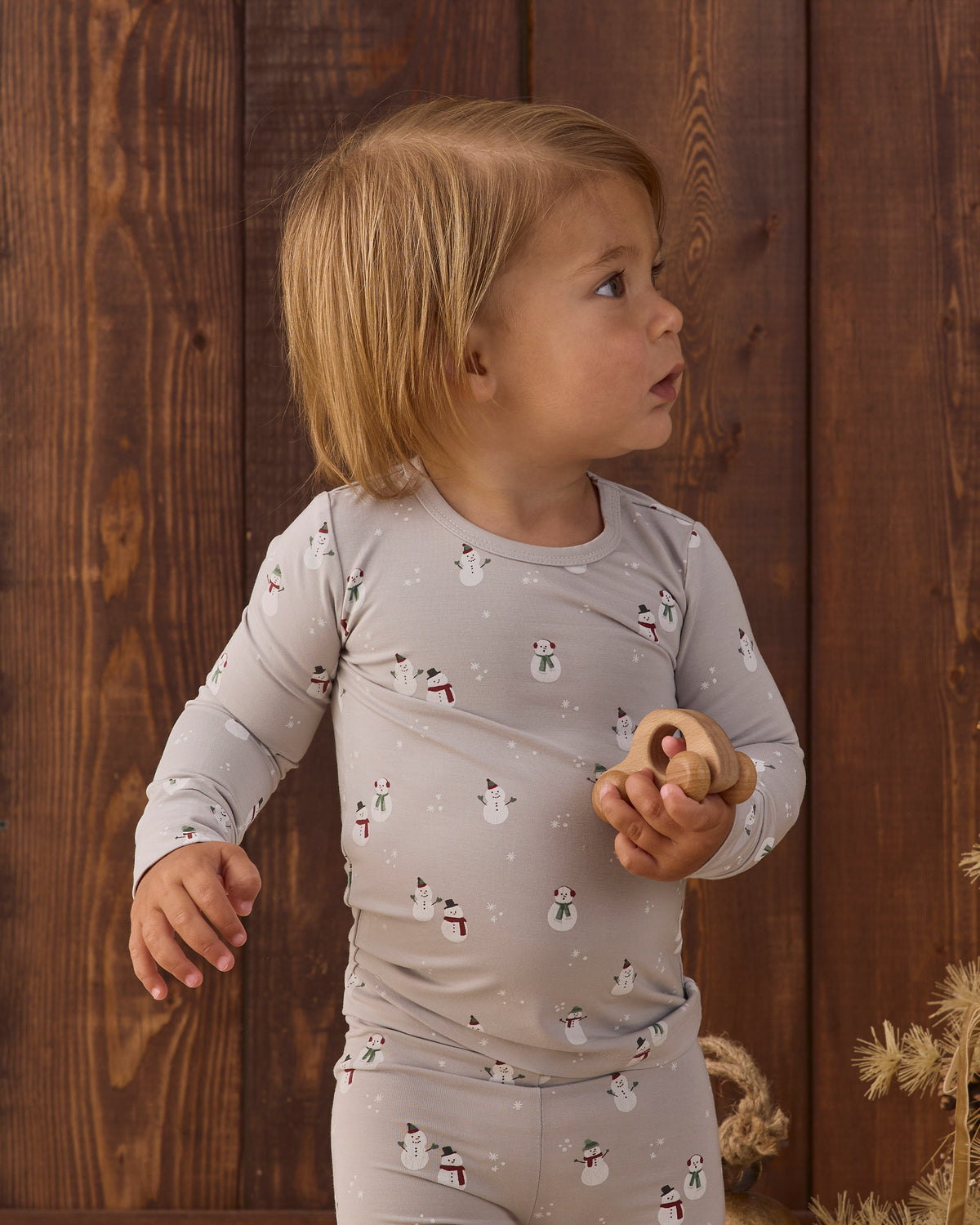 Bamboo Pajama Set | Snowman