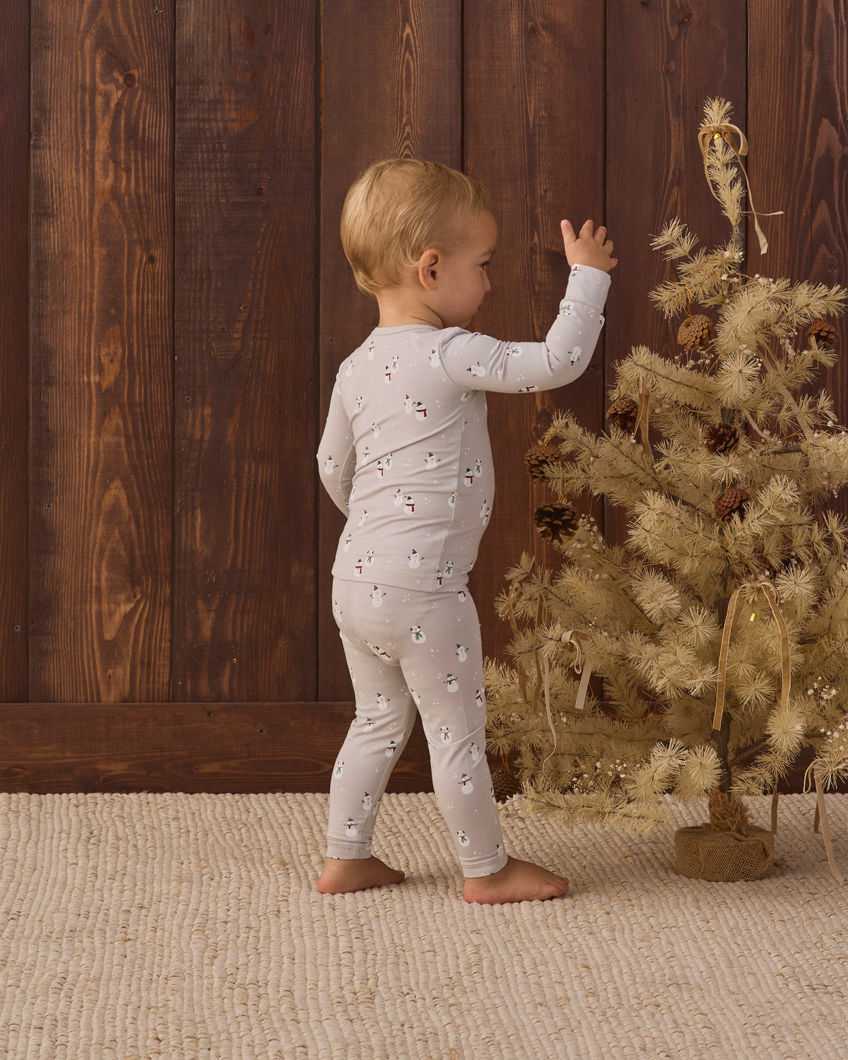 Bamboo Pajama Set | Snowman