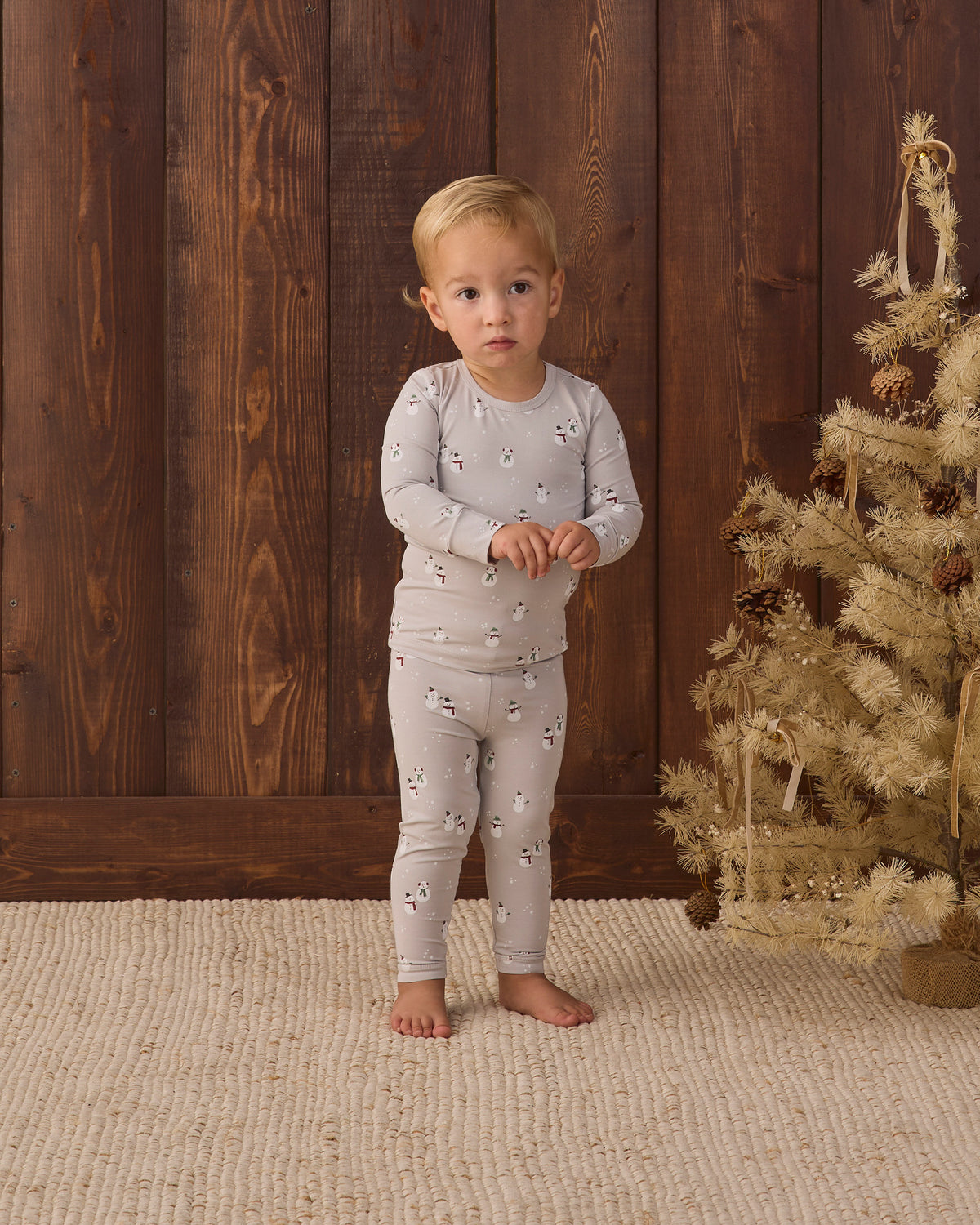 Bamboo Pajama Set | Snowman