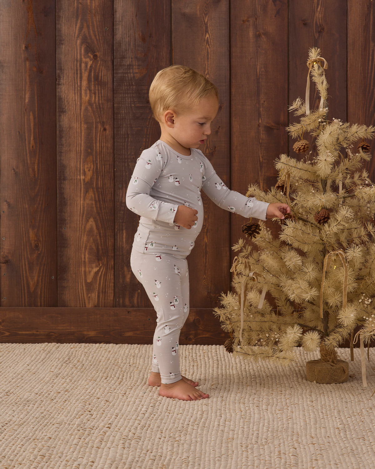 Bamboo Pajama Set | Snowman