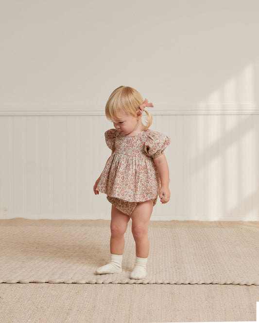 Francy Dress & Bloomer Set | Rose Garden