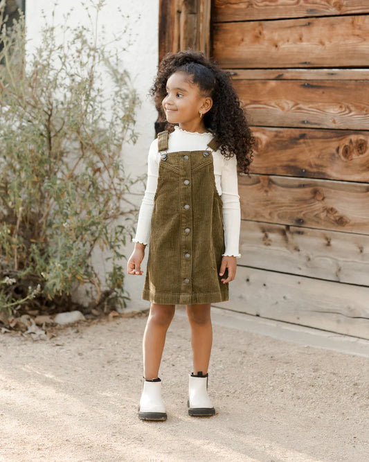 Button Jumper | Moss