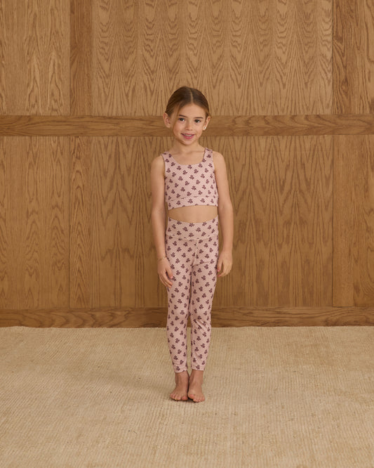 Basic Legging || Blush Fleur
