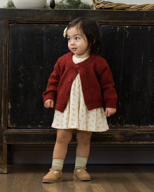 Fuzzy Cardigan || Ruby