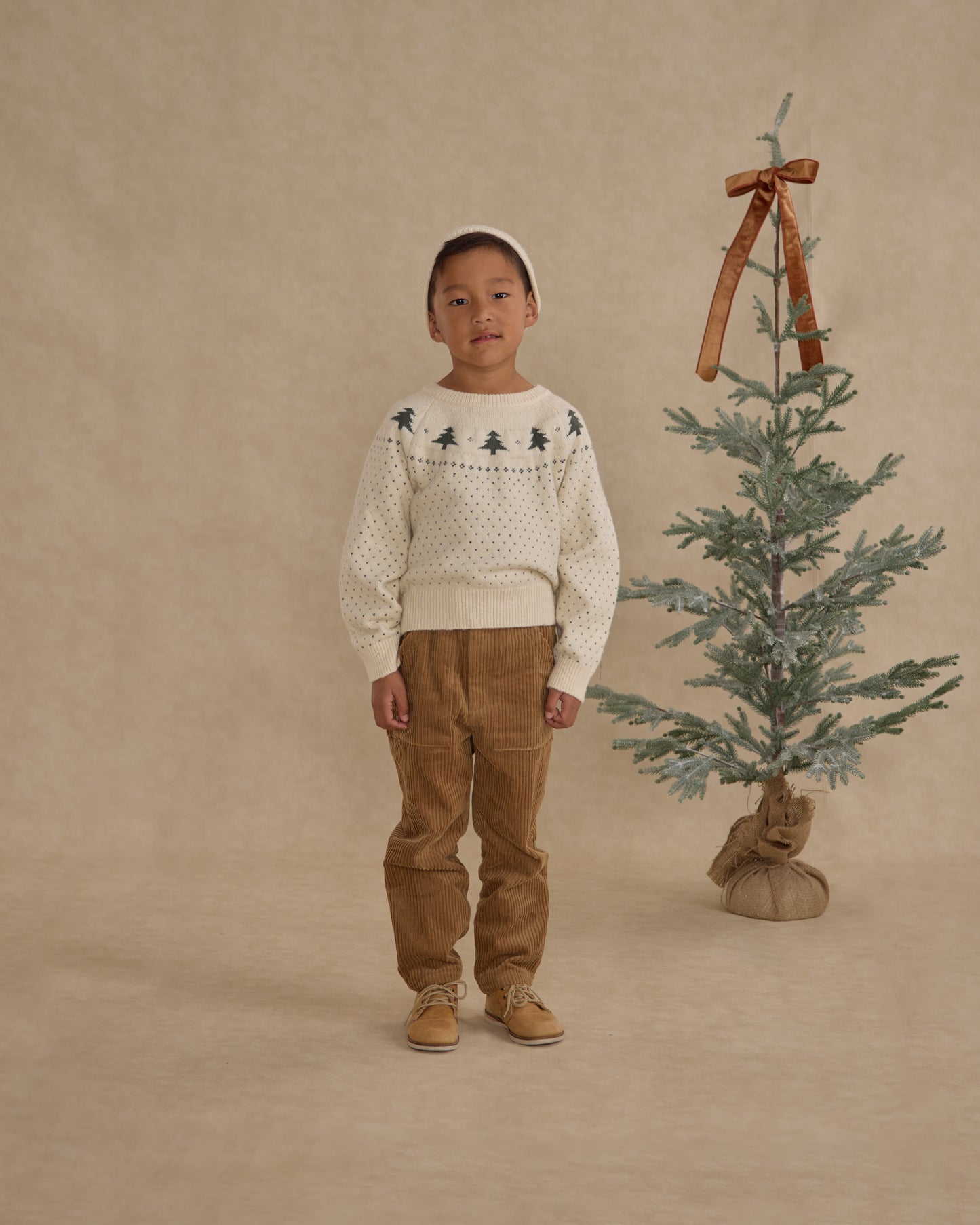 Fair Isle Sweater || Trees
