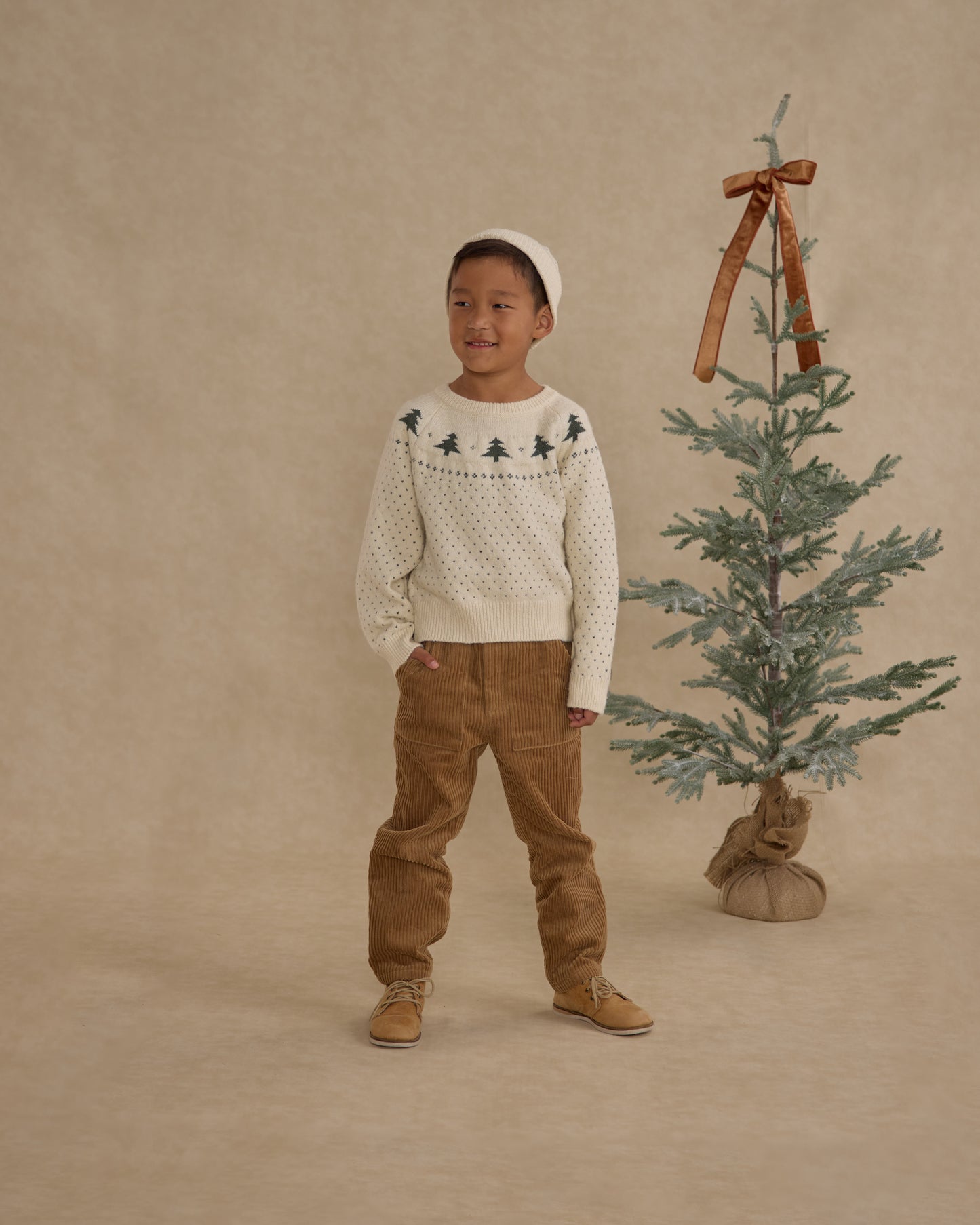 Fair Isle Sweater || Trees